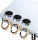 Samsung Galaxy A57 5g Enkay Camera Lens Protector Rings Gold