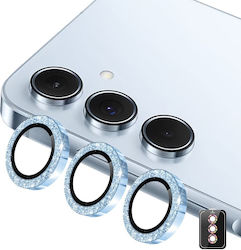 Samsung Galaxy A57 5G Enkay Inele de Protecție Cameră Lens Protector Rings Albastre Samsung Galaxy A57 5G Enkay Inele de Protecție Cameră Lens Protector Rings Albastre