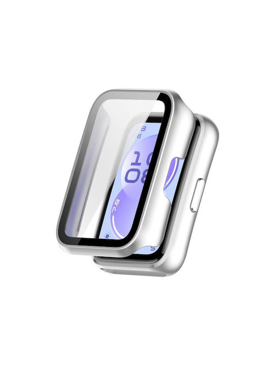 Enkay Hat-prince Husa Plastică Argintie Pentru Huawei Band 11