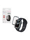 Volte-tel Tempered Glass Apple Watch 7 8 9 41mm 3d Curved Aluminium 1.69'' 0.30mm Full Cover & Installation Tool Blue 5205308416972