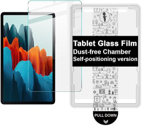 Samsung Galaxy Tab S7 11 Imak Dust-free Chamber Locator Tablet Tempered Glass Film