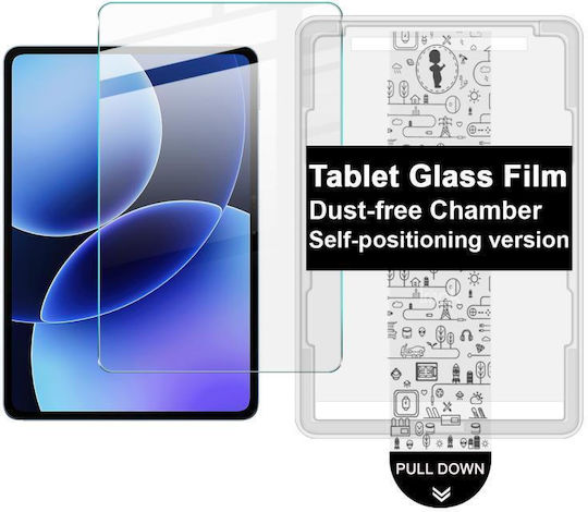 Xiaomi Pad 8 Pad 8 Pro Imak Dust-free Chamber Locator Tablet Tempered Glass Film