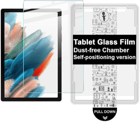 Samsung Galaxy Tab A8 10.5 2021/sm-x200 Imak Dust-free Chamber Locator Tablet Tempered Glass Film
