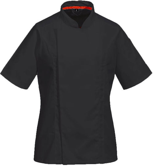 Portwest Chef Jacket Female Black