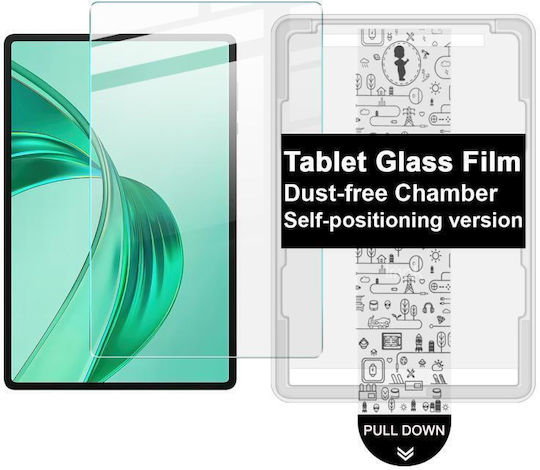 Honor Pad X8a X9 Imak Dust-free Chamber Locator Tablet Tempered Glass Film