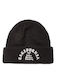 Beanie Unisex Σκούφος Πλεκτός σε Μαύρο χρώμα