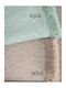 Palamaiki Mena Armchair Throw 180x180cm Aqua