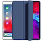 Slim Pd Smart Tri-fold Cover Hq Pen Case Samsung Tab S7 Plus S8 Plus S9 Plus S7 Fe S9 Fe Plus Dark Blue Case