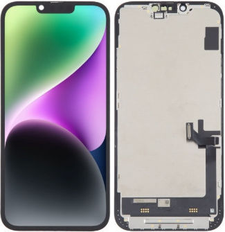 Screen with Touch Mechanism for Apple iPhone 14 Plus Black