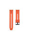 Tactical Schnalle Silikon Tragbare Bänder 24mm Orange
