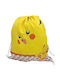 Pikachu Kids Backpack Yellow 35x30cm