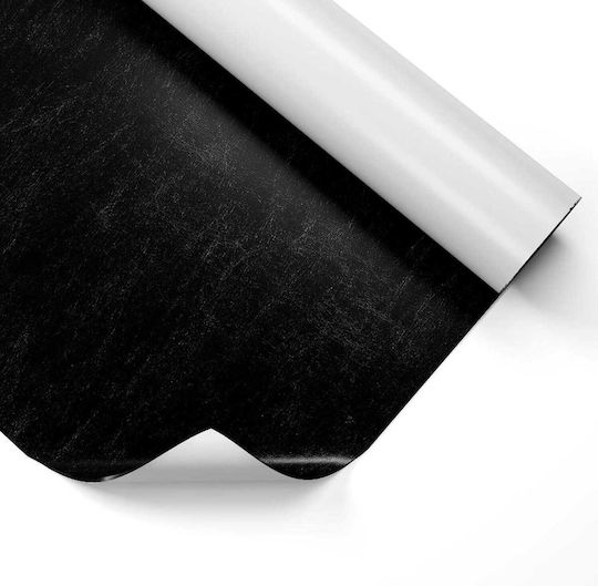 Стикер Тапет За Стени Faux Хартия Черен 200x30см