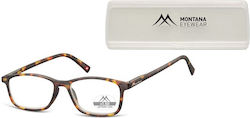 Montana Eyewear Γυαλιά Πρεσβυωπίας +3.50 σε Καφέ χρώμα