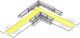 Spotlight Corner Connector 10mm 6136