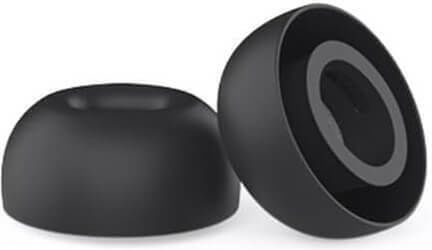Edman Καλύμματα Σιλικόνης σε Μαύρο χρώμα για Apple AirPods Pro