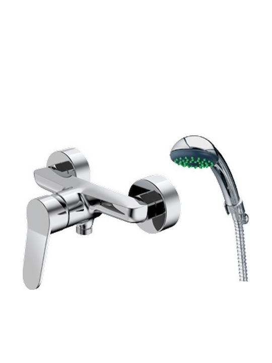Kls Mischbatterie Badewanne Komplettes Set Silber