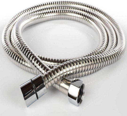 Μεταλλικό Λάστιχο Ντους Universal 175 – 225 Cm Ανθεκτικό Inox