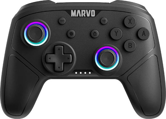 Marvo GT-80 Pact 60 Wireless & Wired Gamepad for Android / PC / PS4 / Switch / iOS Black