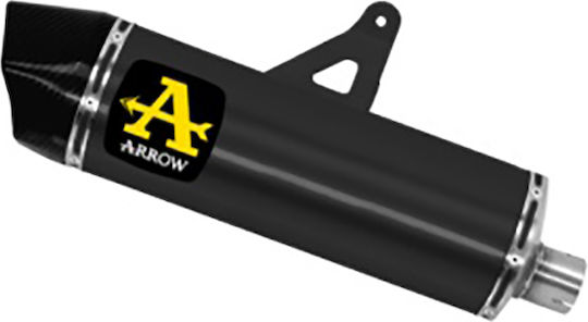 Arrow Exhaust Aluminium Dark Maxi Race-tech Carbon End Cap Honda Crf1000l Africa Twin '16-'19 72621akn.alum Dark