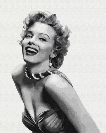 Brushme Paint By Numbers 40x50 Cm Unforgettable Monroe