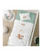 Borea Cot Waffle Blanket White 110x140cm