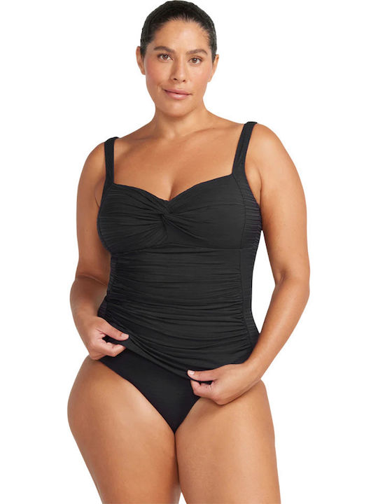 Modern Line Costum De Baie Tankini Negru