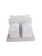 Porcelain Salt Pepper Set 3 Pieces