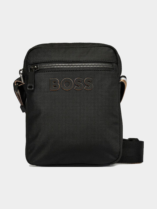 Catch_3.0_ns_zip Men's Shoulder / Crossbody Bag Black