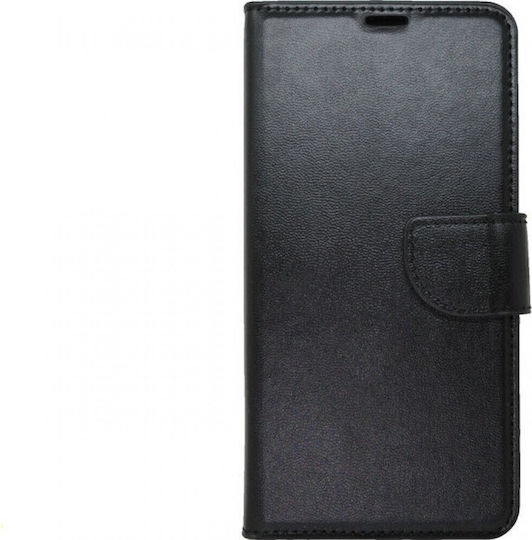Leder Brieftasche Schwarz (TCL 40 NXTPAPER 4G)