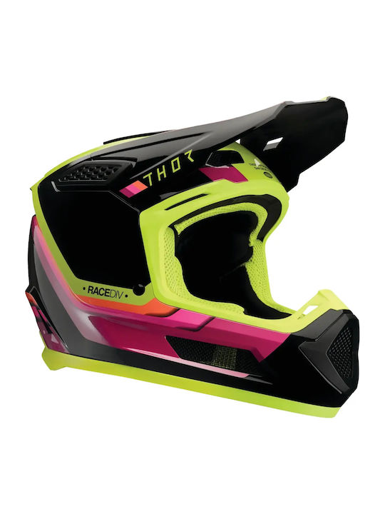 Thor Fleet Black Green Κράνος Μηχανής Motocross...