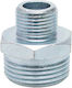 Galvanized Reducing Nipple 1" X 1/2" Gebo