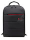 Bestlife Cplus Backpack 49x33x19cm Tablet 15.6 Inch Laptop Compartment Black Red