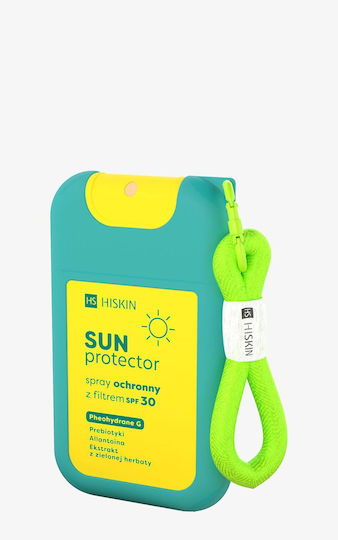 HiSkin Слънцезащитна Емулсия За Лице И Тяло Размер За Пътуване SPF30 В Спрей 30мл