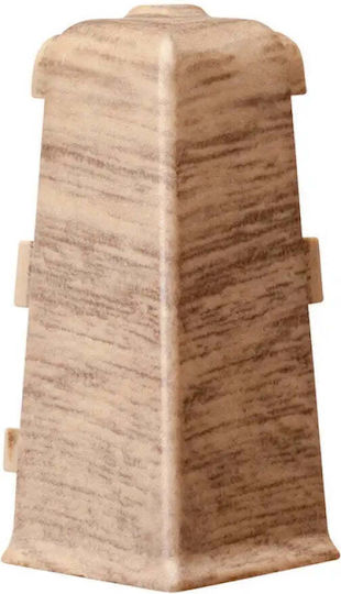 External Corner Pvc Arbiton Indo Rock Oak Skirting