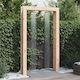 vidaXL Pool Shower 226x137x23 cm Brown