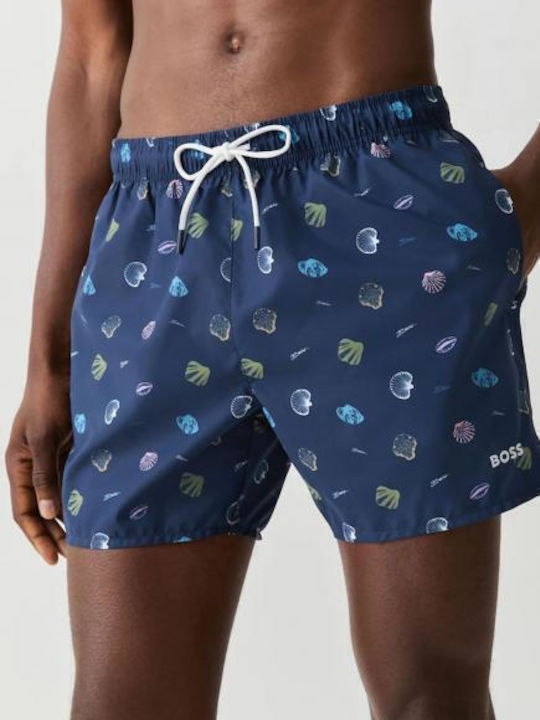 Boss Men's Swimwear Shorts Navy