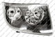 Carro Vordere Lichter H7 Taglicht Depo Passend Für Vw Crafter 2006-2017 2e/2f 2e1941005 Links 1 Stück