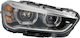Carro Front Full Led Headlight E Tyc Suitable For Bmw X1 2015-2019 F48 Right 1 Piece