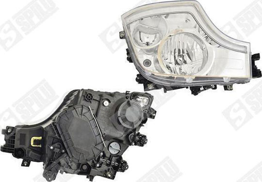 Carro Front Headlight H7 H1 Py21w Led 2019 E Depo Suitable Mercedes Actros 2011 Mp4/mp5 A9618205139 Right 1 Piece