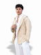 Men's Hooded Jacket Beige