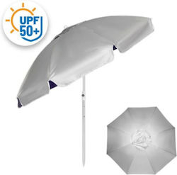 Beach Umbrella 2m Silver Beach Umbrella 2m Silver