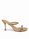 Gold Strass Women's Sandals