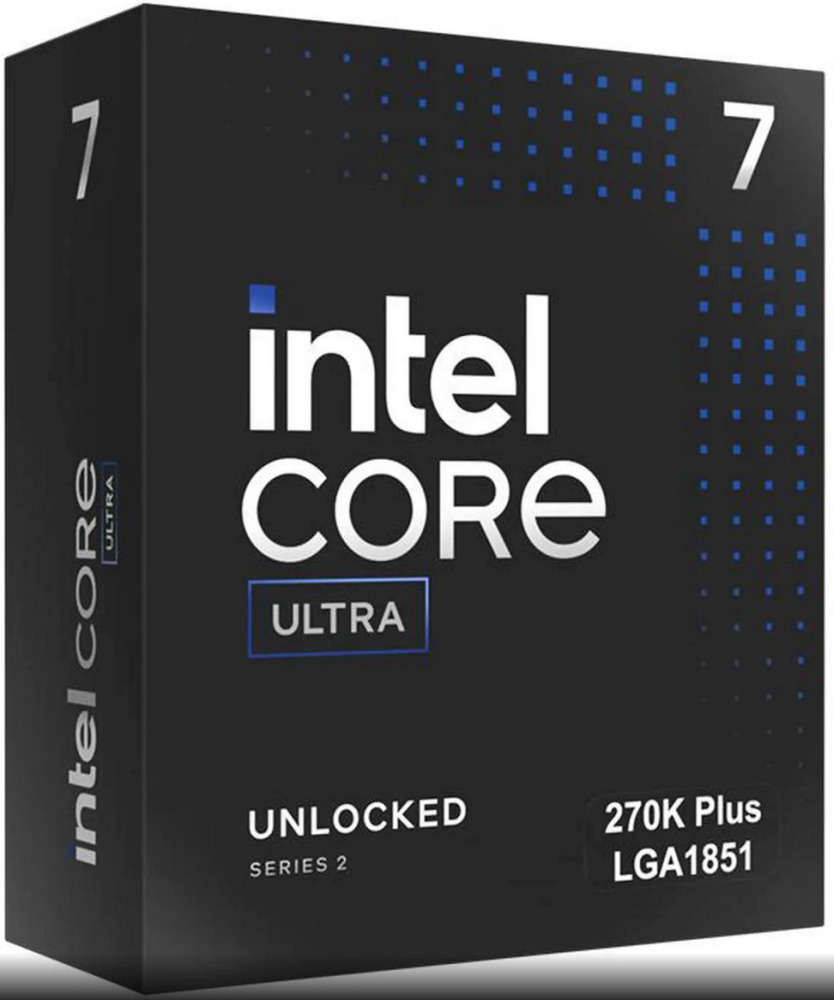Intel Ultra 7 270K Plus 3.2GHz Επεξεργαστής 24 Πυρήνων για Socket 1851 σε Κουτί (BX80768270K)