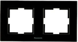 Double Black Frame Panasonic Karre Plus