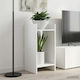 vidaXL Wooden White Plant Towers 30x30x60 cm 2 ...