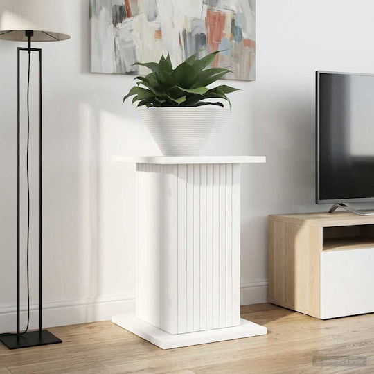 vidaXL Дървени Бели Цветарници 30.5x30x43см 2 Броя