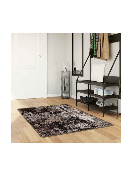 vidaXL Marsa Non-Slip Runner Rug Black 80x200cm
