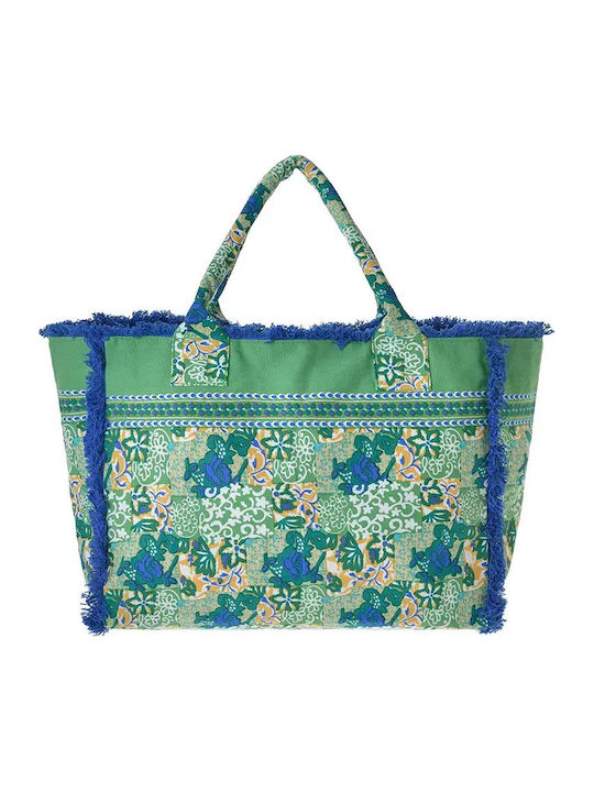 Ble Resort Collection Fabric Green Beach Bag
