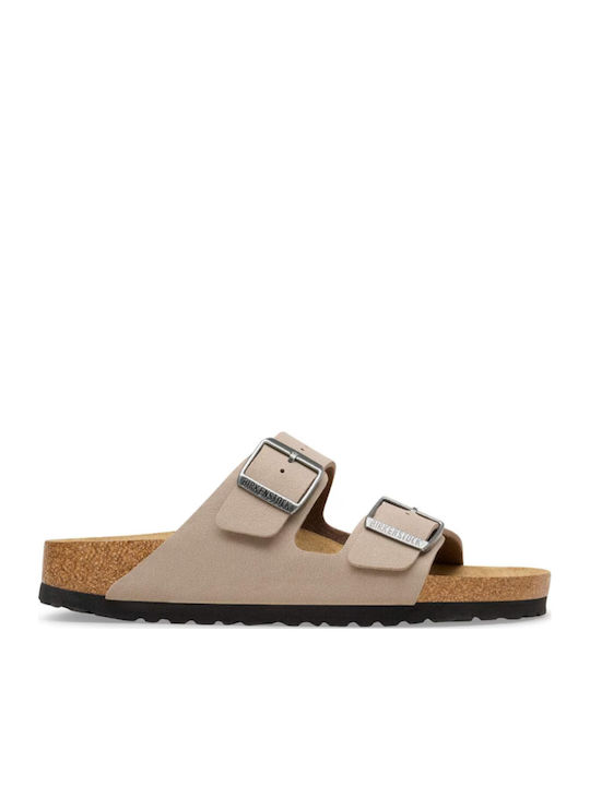 Birkenstock Herrensandalen Birko-flor Beige