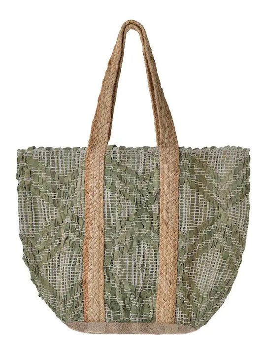 Ble Resort Collection Fabric Green Beach Bag